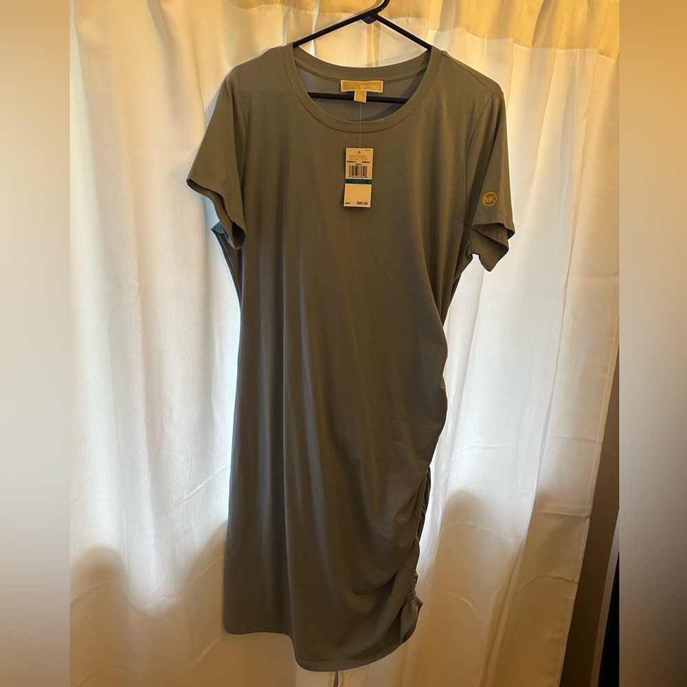 Baby blue colored Michael Kors Tshirt dress NWT